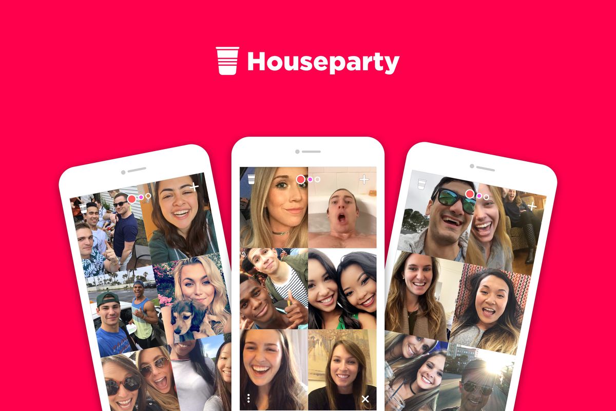 Houseparty app to the rescue of a population in quarantine